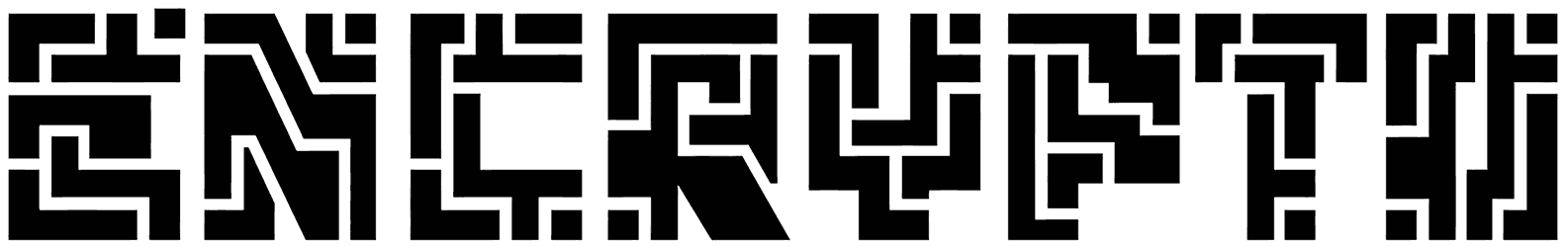 Encrypto Font