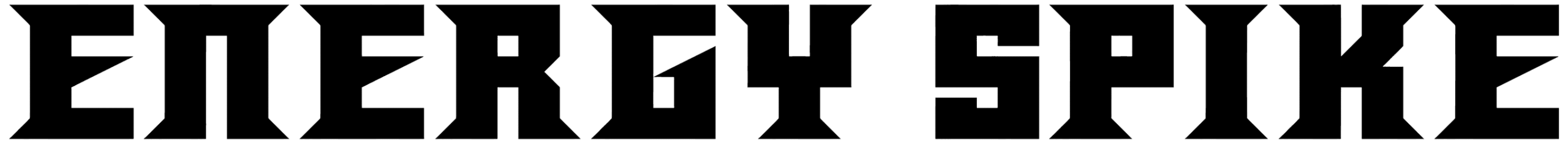 Energy Spike Font