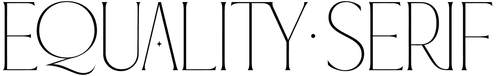 Equality Serif Font