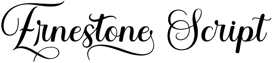 Ernestone Script Font