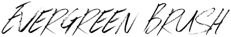 Evergreen Brush Font