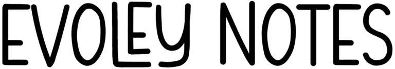 Evoley Notes Font