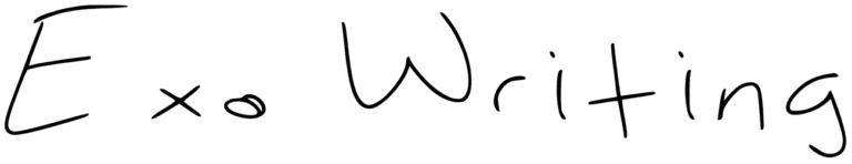 Exo Writing Font