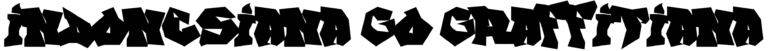 FTF Indonesiana Go Graffitiana Font