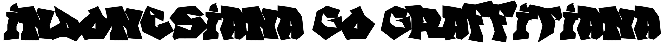 FTF Indonesiana Go Graffitiana Font