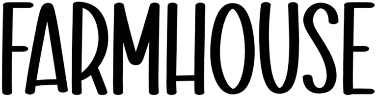 Farmhouse Font