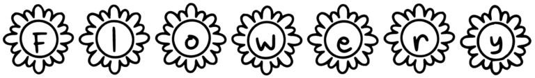 Flowery Font