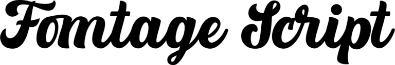 Fomtage Script Font