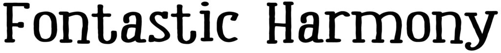 Fontastic Harmony Font