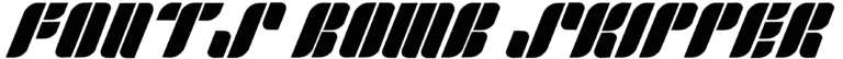 Fonts Bomb Skipper Font