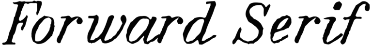 Forward Serif Font