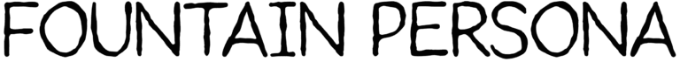 Fountain Persona 2 Font