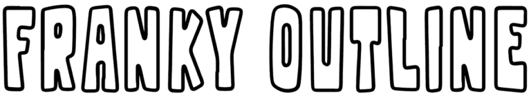 Franky Outline Font