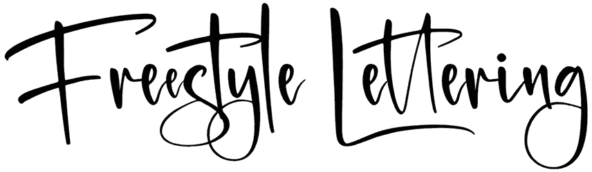 Freestyle Lettering Font