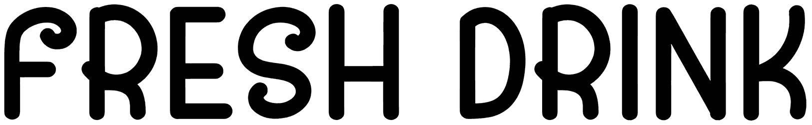 Fresh Drink Font