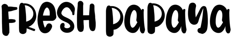 Fresh Papaya Font