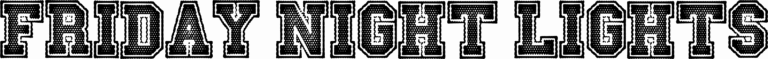 Friday Night Lights Font