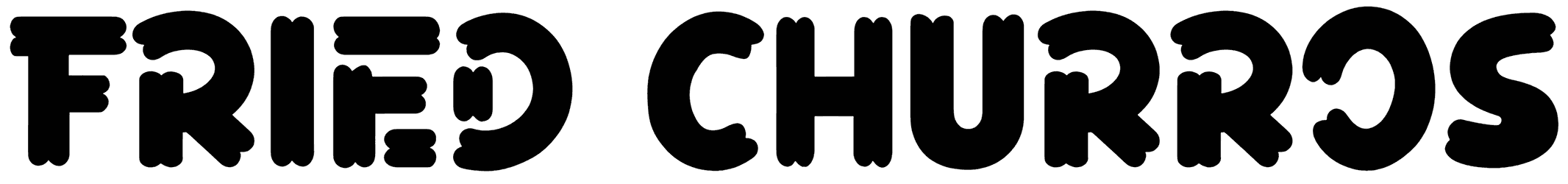 Fried Churros Font