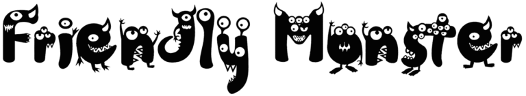 Friendly Monster Font