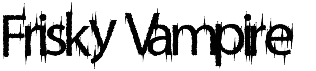 Frisky Vampire Font