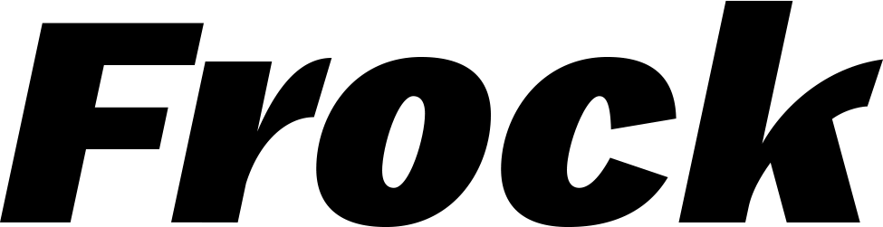 Frock Black Font