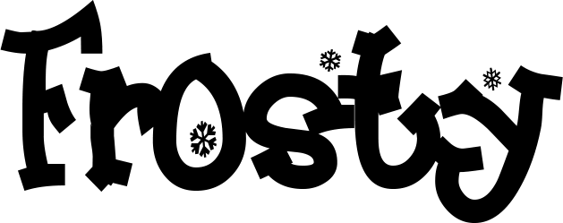 Frosty Font