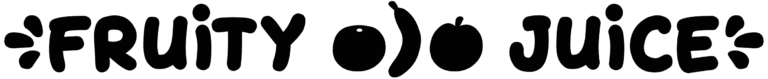 Fruity Juice Font