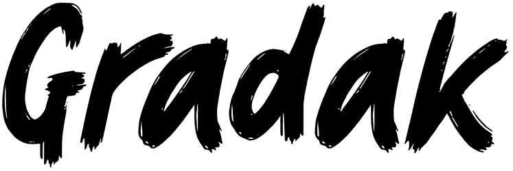 g Gradak Font