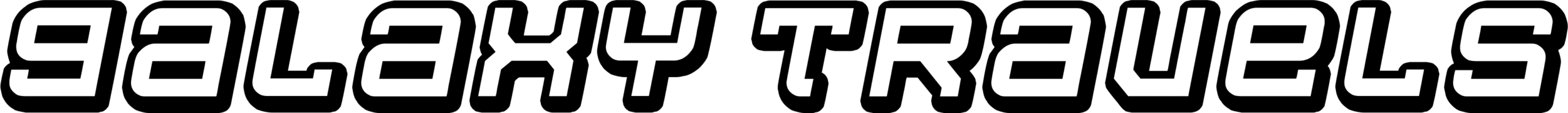Galaxy Travels Font