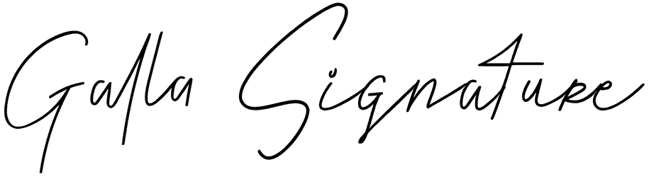 Galla Signature Font