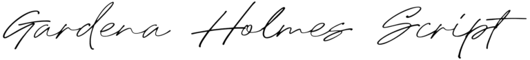 Gardena Holmes Script Font