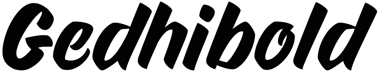 Gedhibold Font