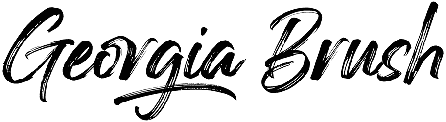Georgia Brush Font