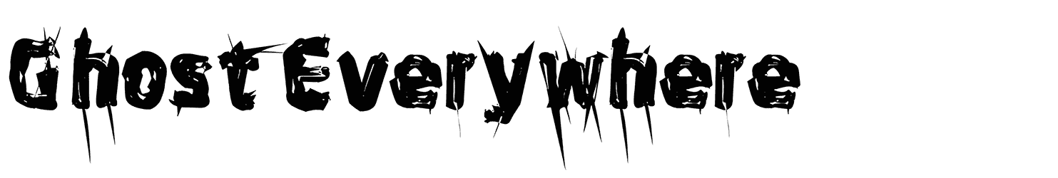 Ghost Everywhere Font