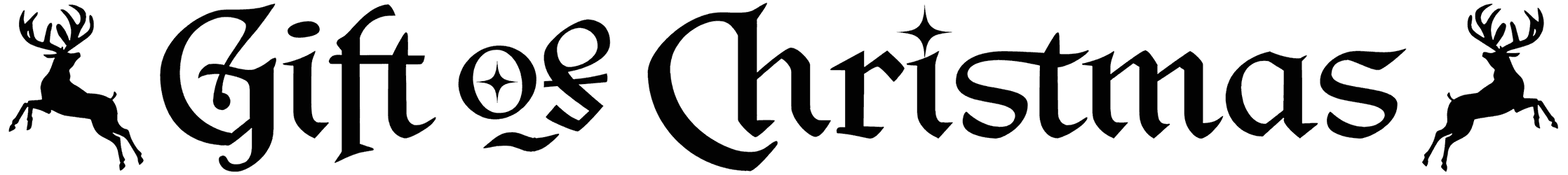 Gift Of Christmas Font