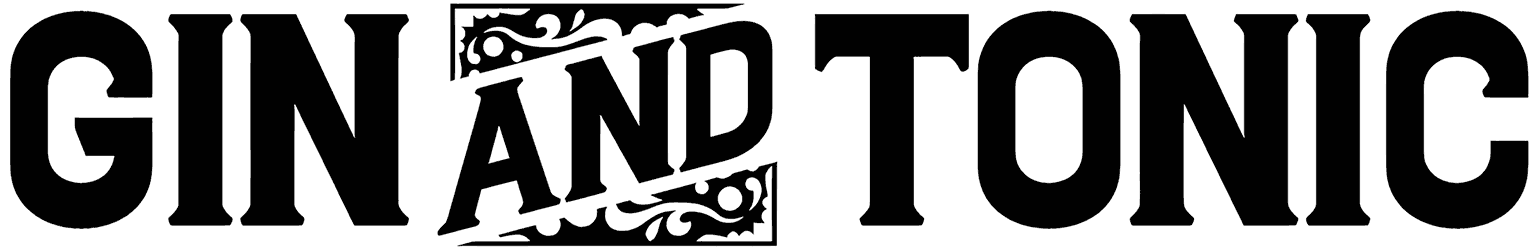 Gin And Tonic Font