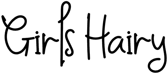 Girls Hairy Font