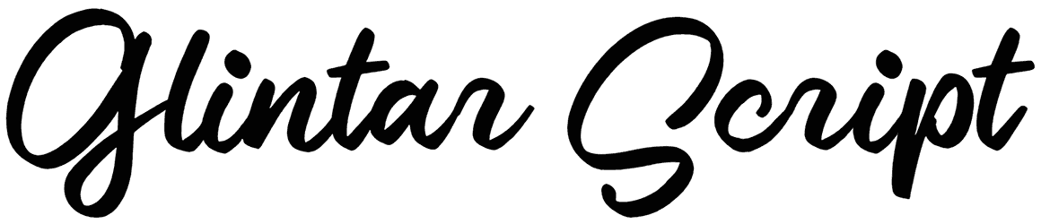 Glintar Script Font