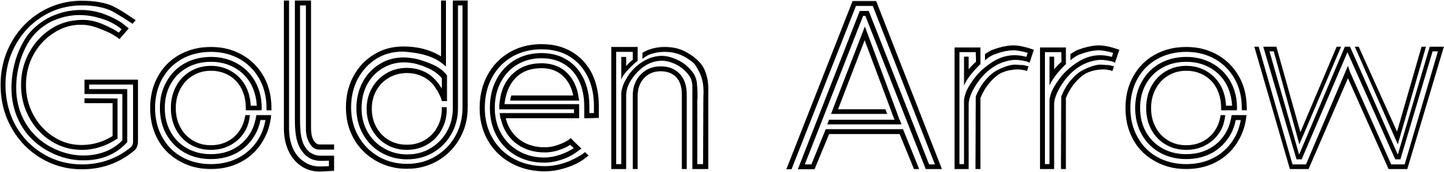 Golden Arrow Font
