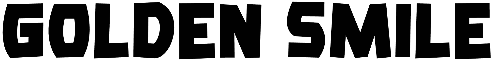 Golden Smile Font