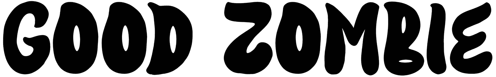 Good Zombie Font