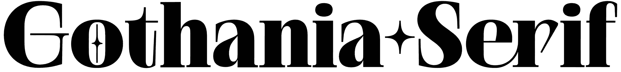 Gothania Serif Font
