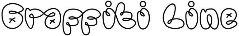 Graffiti Line Font