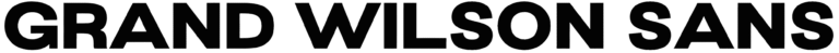 Grand Wilson Sans Font