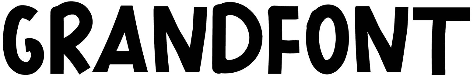Grandfont Font