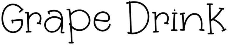 Grape Drink Font