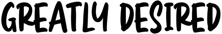 Greatly Desired Font