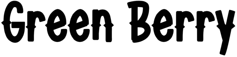 Green Berry Font