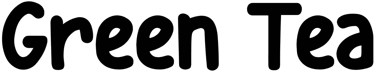 Green Tea Font