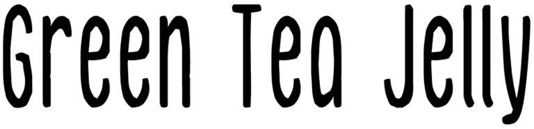 Green Tea Jelly Font